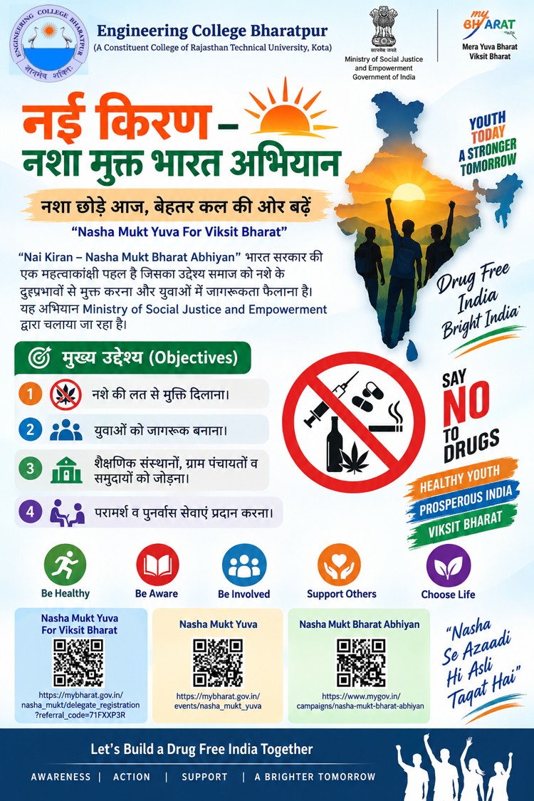 Nasha Mukt Bharat Abhiyan awareness campaign